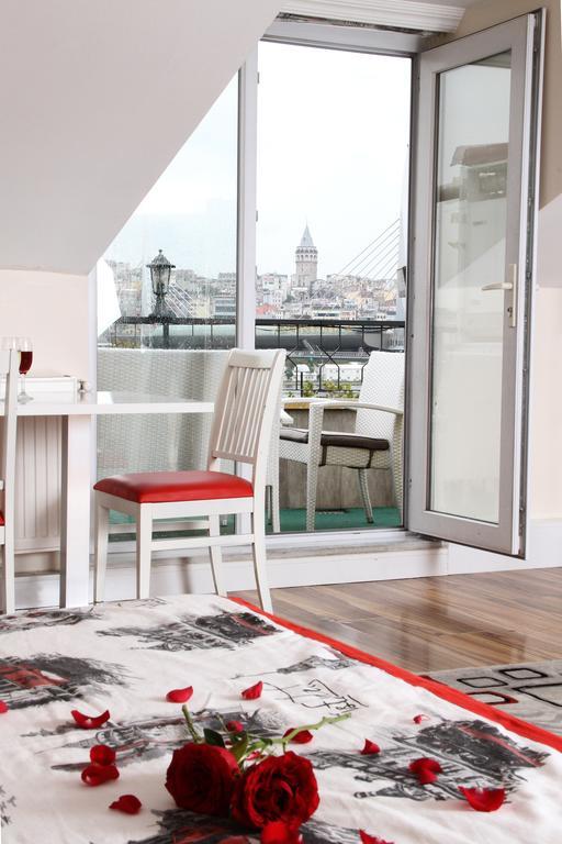 Galata Bridge Apart Истанбул Екстериор снимка